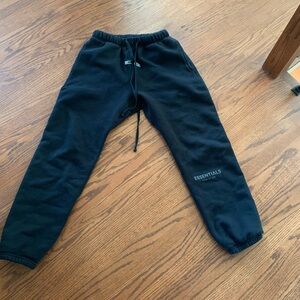 Black essentials Sweatpants